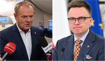 - Prawdopodobnie Szymon Hołownia był po prostu naciskany przez Donalda Tuska, a może nawet szantażowany - powiedzia
