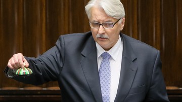 "Błędne decyzje" i "złe zarządzanie" - Waszczykowski o działaniach PO-PSL w MSZ