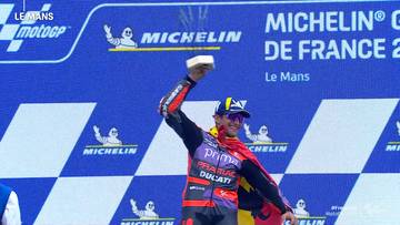 Moto GP: Jorge Martin triumfował przy rekordowej frekwencji na torze Le Mans