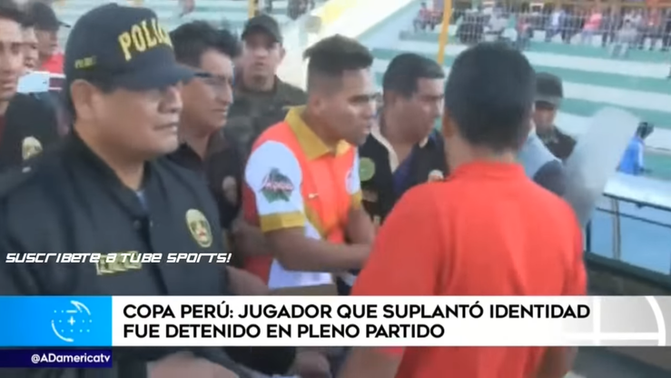 Kuriozum w Peru. Piłkarz aresztowany… w trakcie meczu (WIDEO)