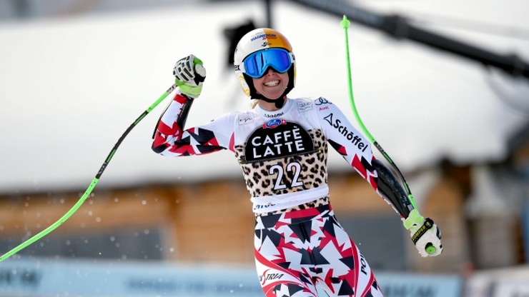 Alpejski PŚ: Huetter wygrała supergigant