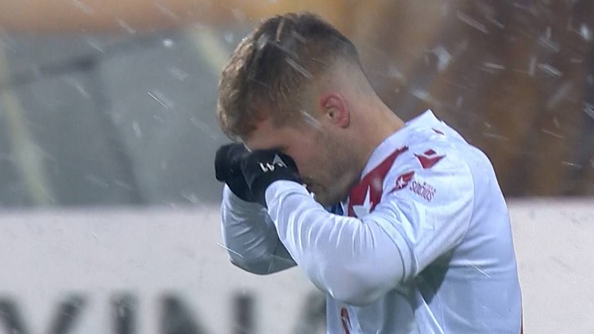 Wisła Kraków pokonana w derbach na śniegu