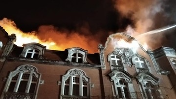 Pożar kamienicy w Zabrzu. Ewakuowano mieszkańców 