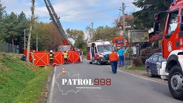 Tragedia w Małopolsce. Jeden strażak nie żyje, drugi trafił do szpitala