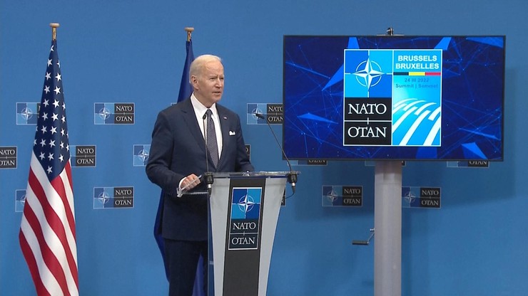 Wojna w Ukrainie. Prezydent USA Joe Biden: odpowiemy, jeśli Rosja użyje broni masowego rażenia