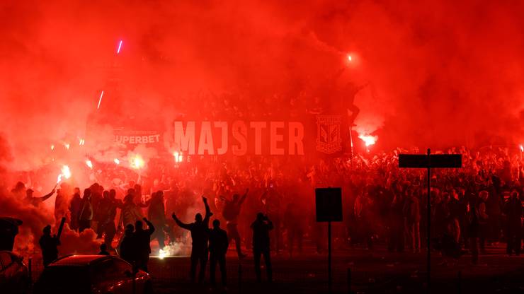 Tak świętowano mistrzostwo Polski w Poznaniu
