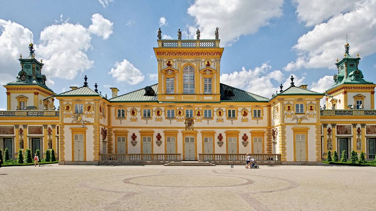 Pałac w Wilanowie w Warszawie