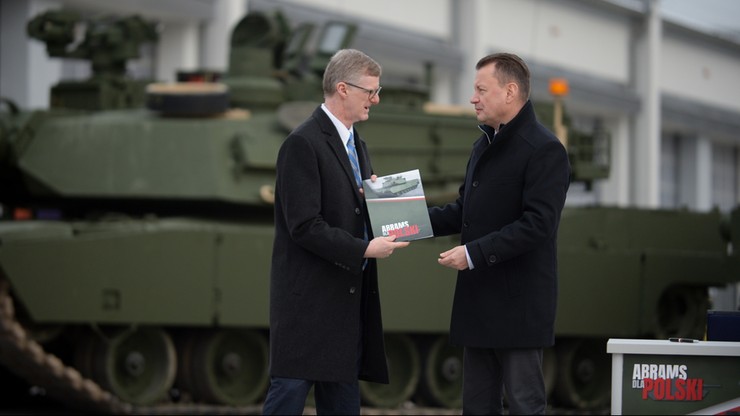 Mariusz Błaszczak podpisał umowę na zakup 116 czołgów M1A1 Abrams