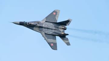Awaria polskiego myśliwca nad Malborkiem. MiG-29 lądował bez hamulców