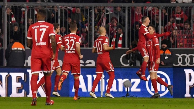 Bayern Monachium górą w hicie kolejki! Lewandowski wyrównał rekord Heynckesa