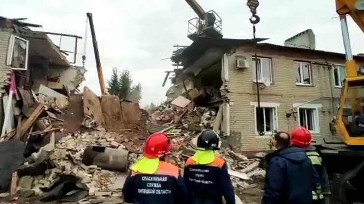 Rosja. Trzy osoby zginęły w wyniku wybuchu gazu w obwodzie lipieckim