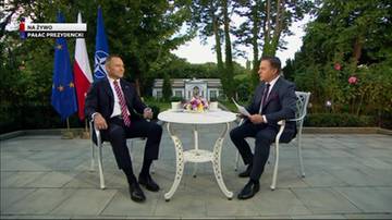 "Nie zamierzam się poddawać szantażowi". Nawrocki odpowiada na słowa Tuska