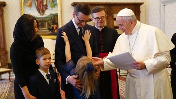 Spotkanie premiera Morawieckiego z papieżem Franciszkiem. "Mamy taką samą wizję Europy"