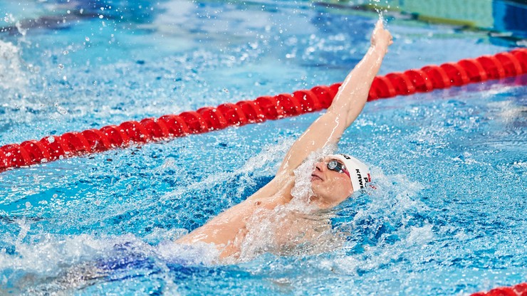 MŚ w pływaniu: Kawęcki powalczy o medal na 200 m grzbietem