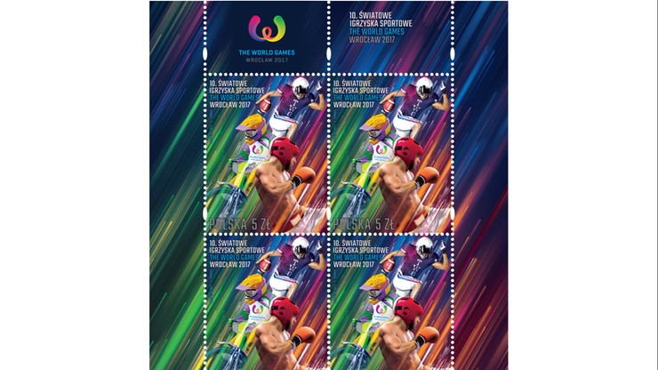 The World Games: Wyemitowano znaczek pocztowy upamiętniający igrzyska