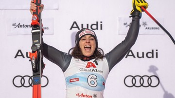 Alpejski PŚ: Brignone wygrała supergigant w St. Anton