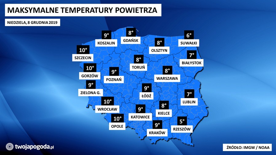 11 stopni ciepła