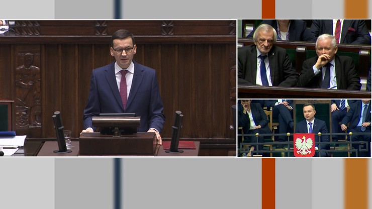 Debata w Sejmie nad expose Mateusza Morawieckiego i pytania posłów