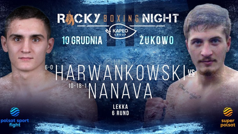 Rocky Boxing Night: Harwankowski gotowy na rewanż