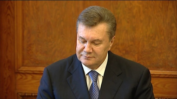 Ukraińskie władze nakładają sankcje na byłego prezydenta Janukowycza