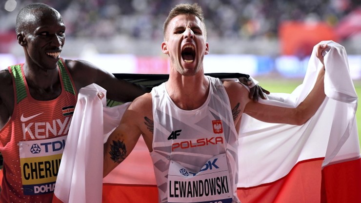 MŚ Doha 2019: Lewandowski zdobył brąz w biegu na 1500 metrów