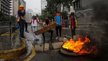 Nawoływał do blokady ulic, grozi mu więzienie. Nie wiadomo, gdzie ukrywa się burmistrz z Caracas