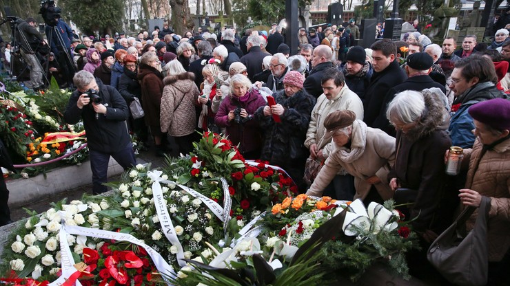 Tłumy na pogrzebie Bogusława Kaczyńskiego