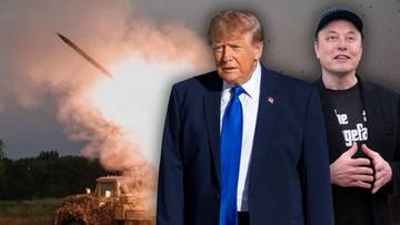 Trump o problemach w Ukrainie, głos zabrał też Musk. 