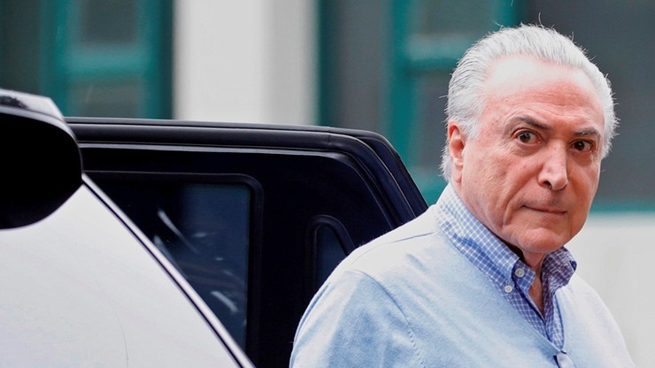 Były prezydent Brazylii Michel Temer został zwolniony z aresztu