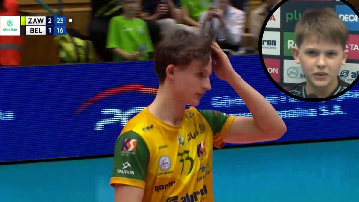 Nieocenione wsparcie rodziny. Oliwier Winiarski zadebiutował w PlusLidze