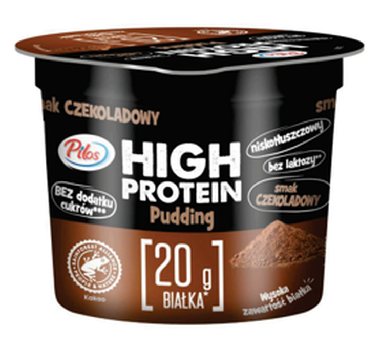 Pilos High Protein Pudding smak czekoladowy, 200 g