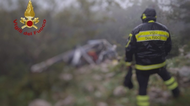 Włochy. Siedem ofiar katastrofy helikoptera z turystami. Zginął dyrektor słoweńskiej telewizji