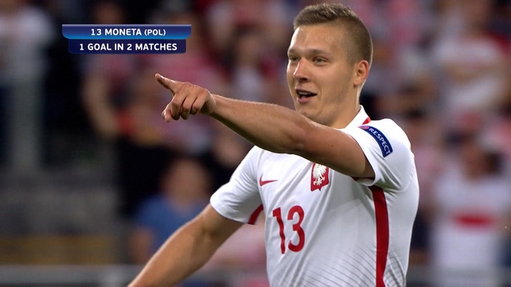 Euro U-21: Polska – Szwecja. Szczęśliwy Moneta! Akcja zmienników dała Polakom gola!