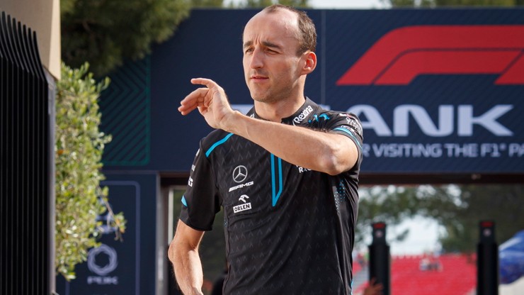 Formuła 1: Kubica dziewiętnasty na pierwszym treningu przed GP Francji
