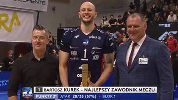 Cztery nagrody z rzędu. Bartosz Kurek imponuje formą w PlusLidze (WIDEO)