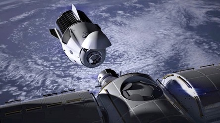 Załogowa kapsuła SpaceX pomyślnie dotarła do ISS. Zobaczcie ten historyczny moment