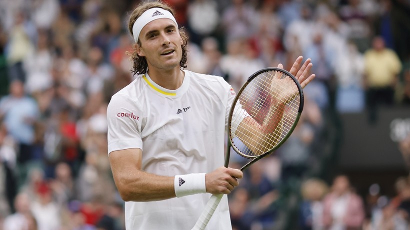 Wimbledon: Jordan Thompson - Stefanos Tsitsipas. Grek wygrał w trzech setach