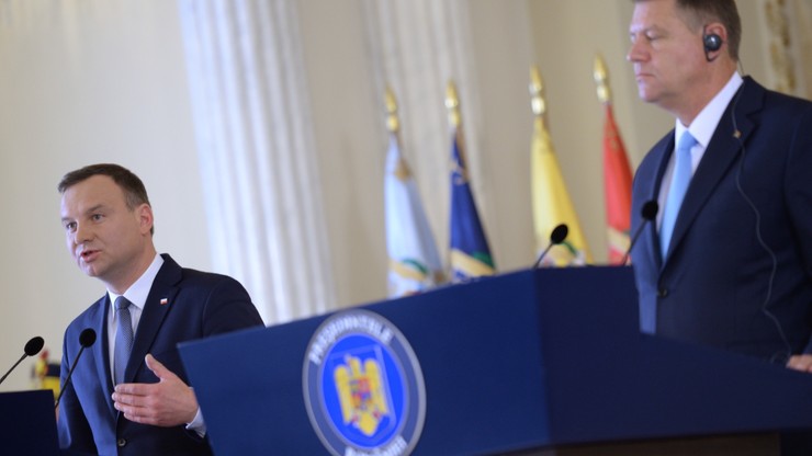 Andrzej Duda spotkał się z prezydentem Rumunii