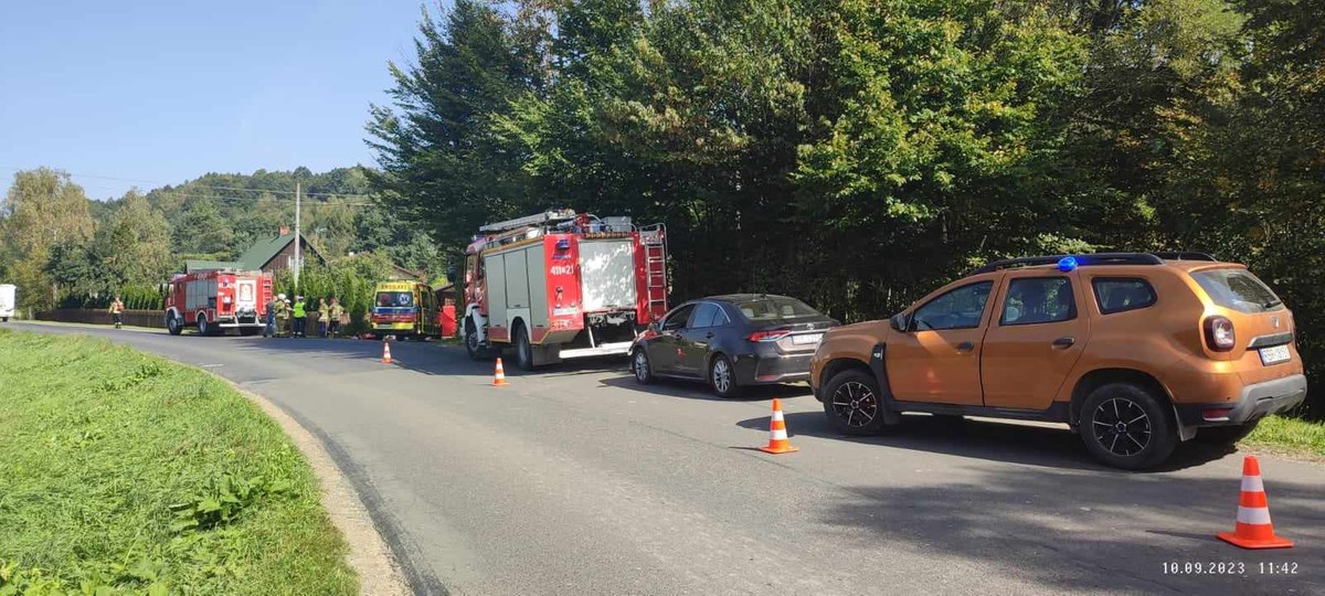 Wypadek we wsi Humniska, nie żyje 11-latek