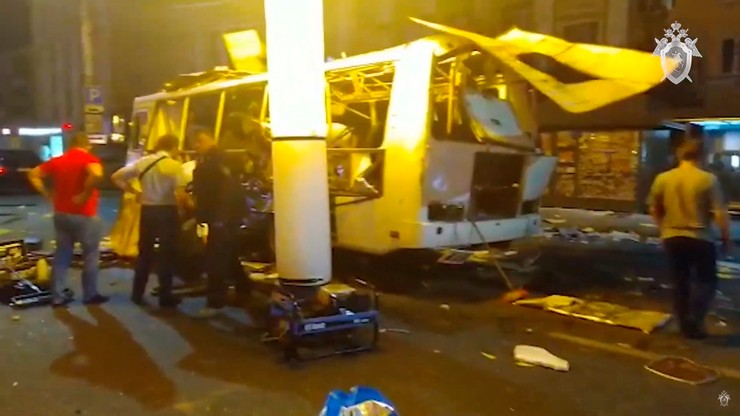 Rosja. Jedna osoba zginęła, 18 zostało rannych w wybuchu autobusu w Woroneżu