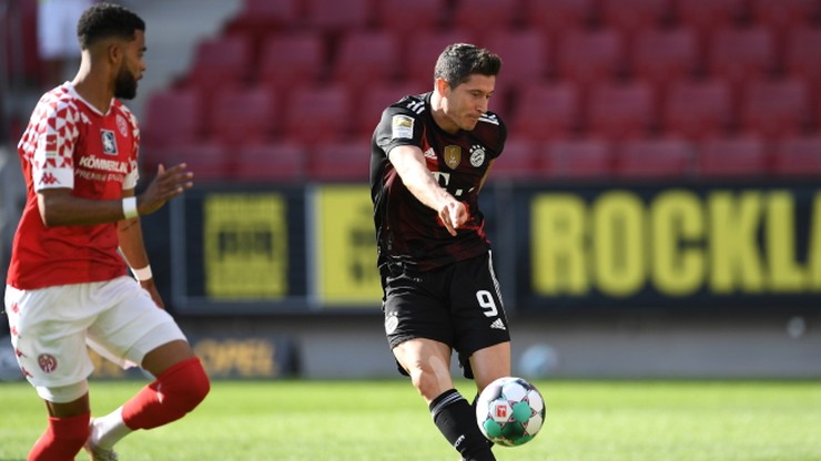 Robert Lewandowski strzelił gola w meczu z Mainz (WIDEO)