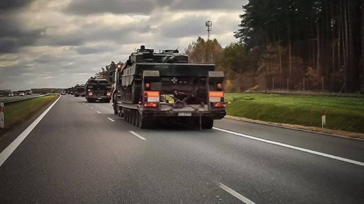 Wojsko jedzie na wschód. Ćwiczenia blisko granicy z Białorusią