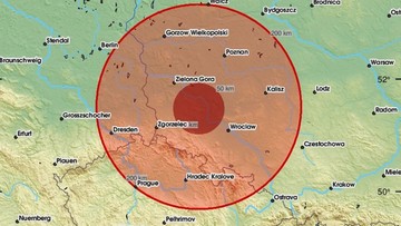 Trzęsienie ziemi koło Lubina. Miało górniczą “ósemkę”