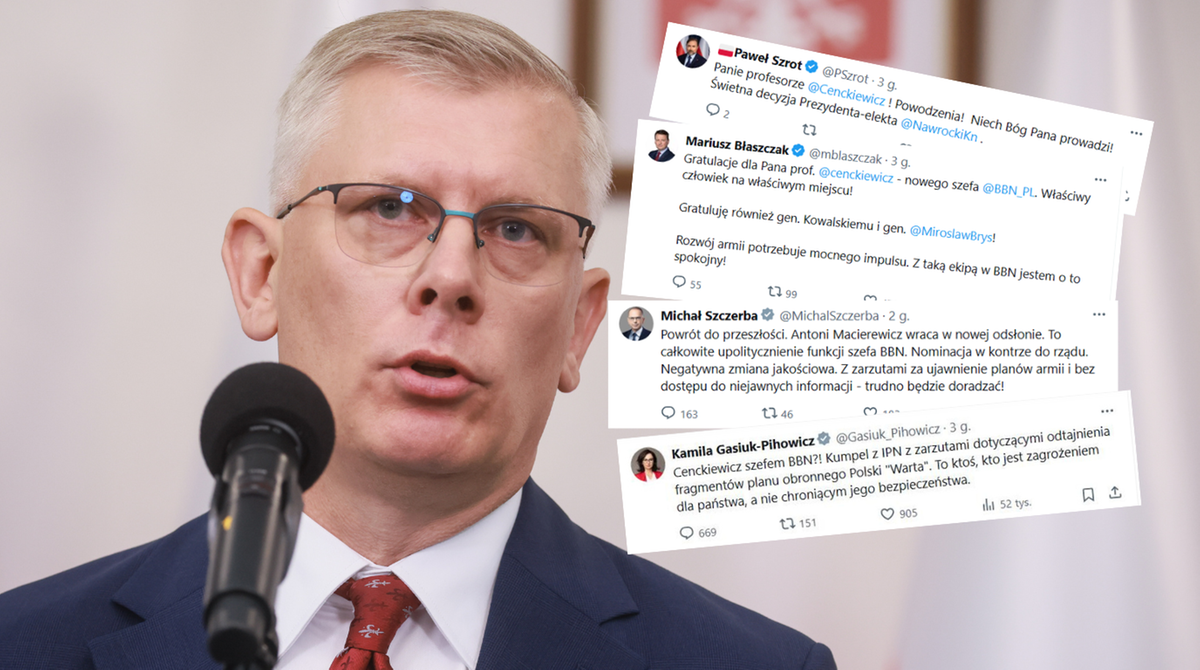 "Wariant wojenny", "Właściwy człowiek". Decyzja Nawrockiego wywołała burzę