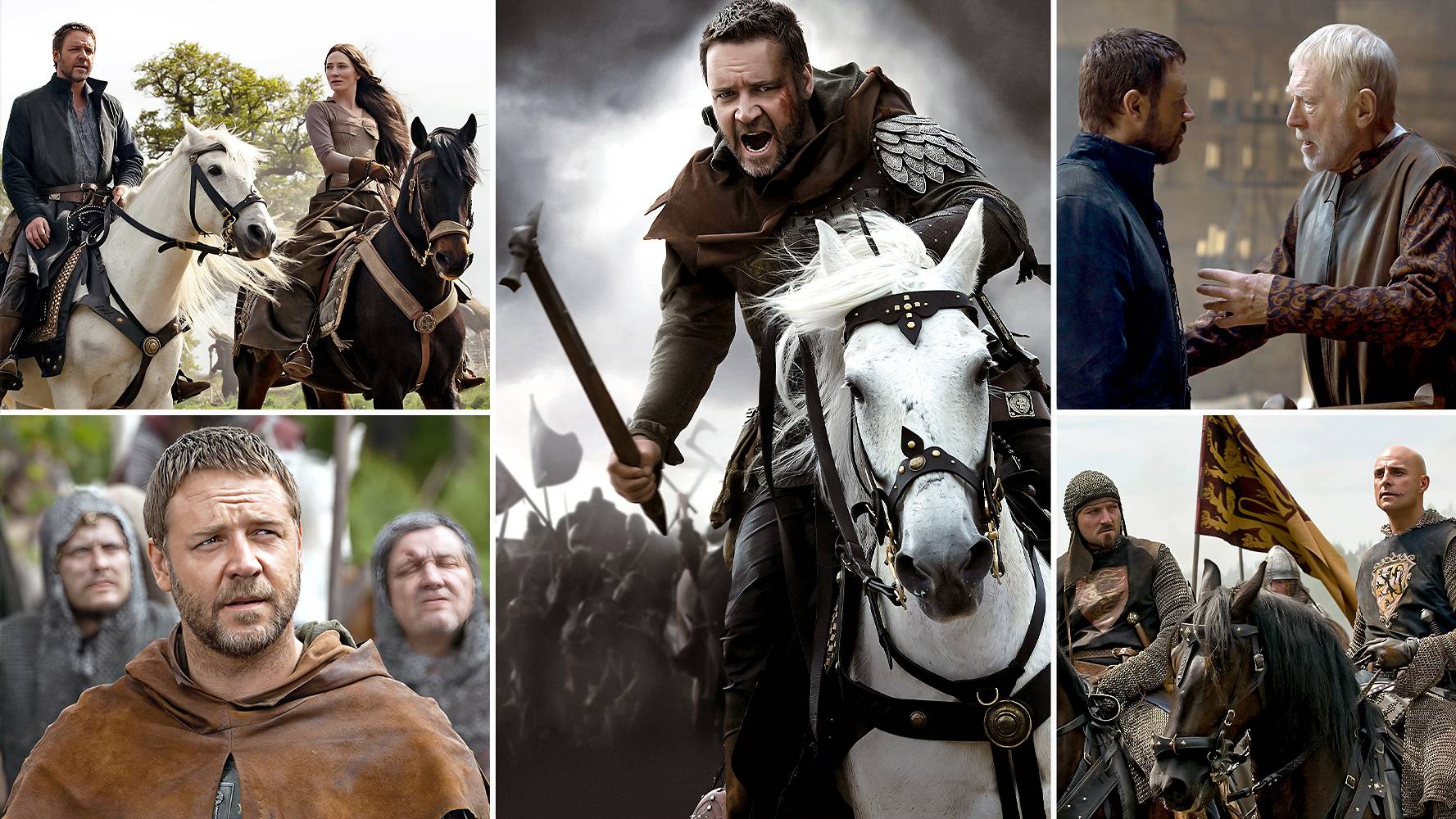 Russell Crowe jako legendarny „Robin Hood” w Polsacie