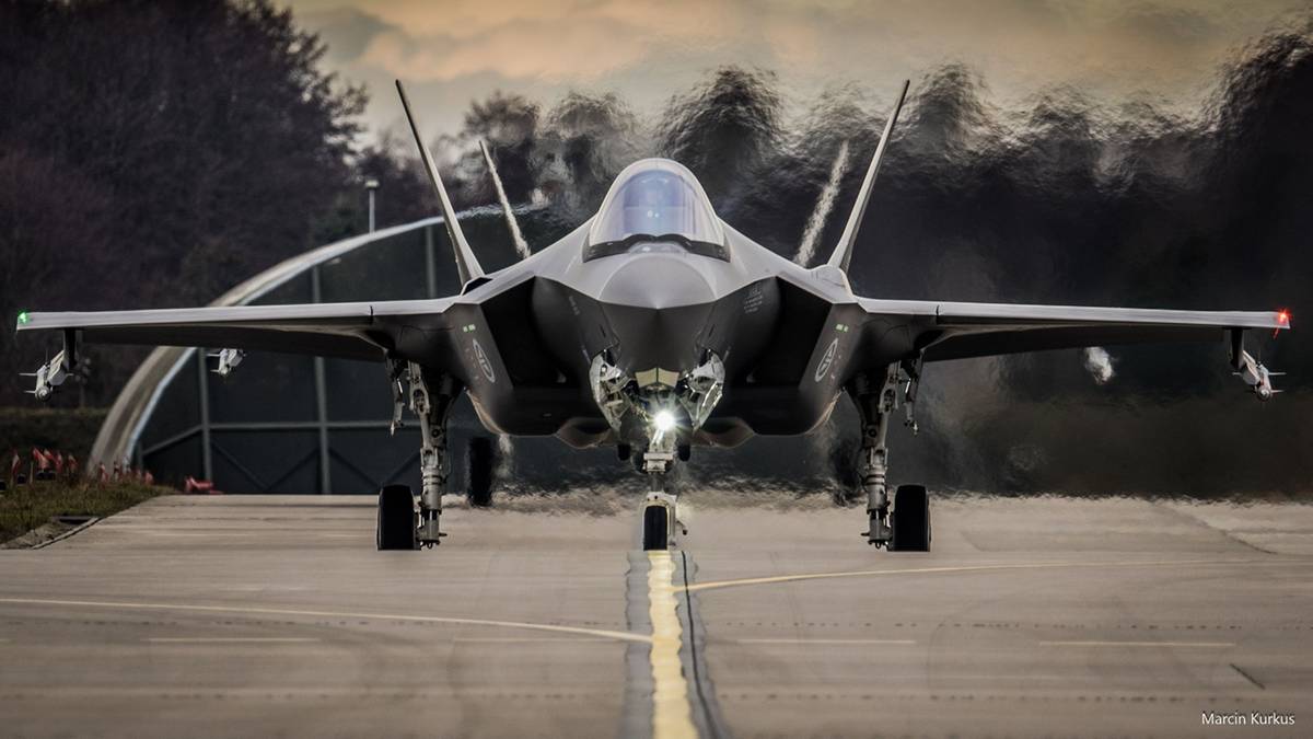 Norweskie F-35 wylądowały w Poznaniu. Mają specjalne zadanie