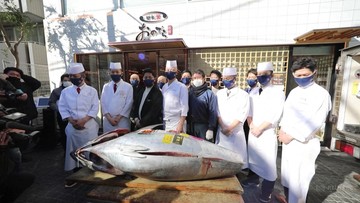 Prawie 600 tys. złotych. To cena za tuńczyka na aukcji w Tokio