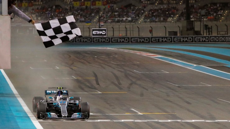 Formuła 1: Bottas wygrał ostatni wyścig w sezonie