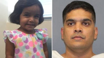 Ojciec przyznał, że ukrył ciało 3-letniej Sherin. Twierdzi, że zakrztusiła się mlekiem, gdy na siłę ją karmił
