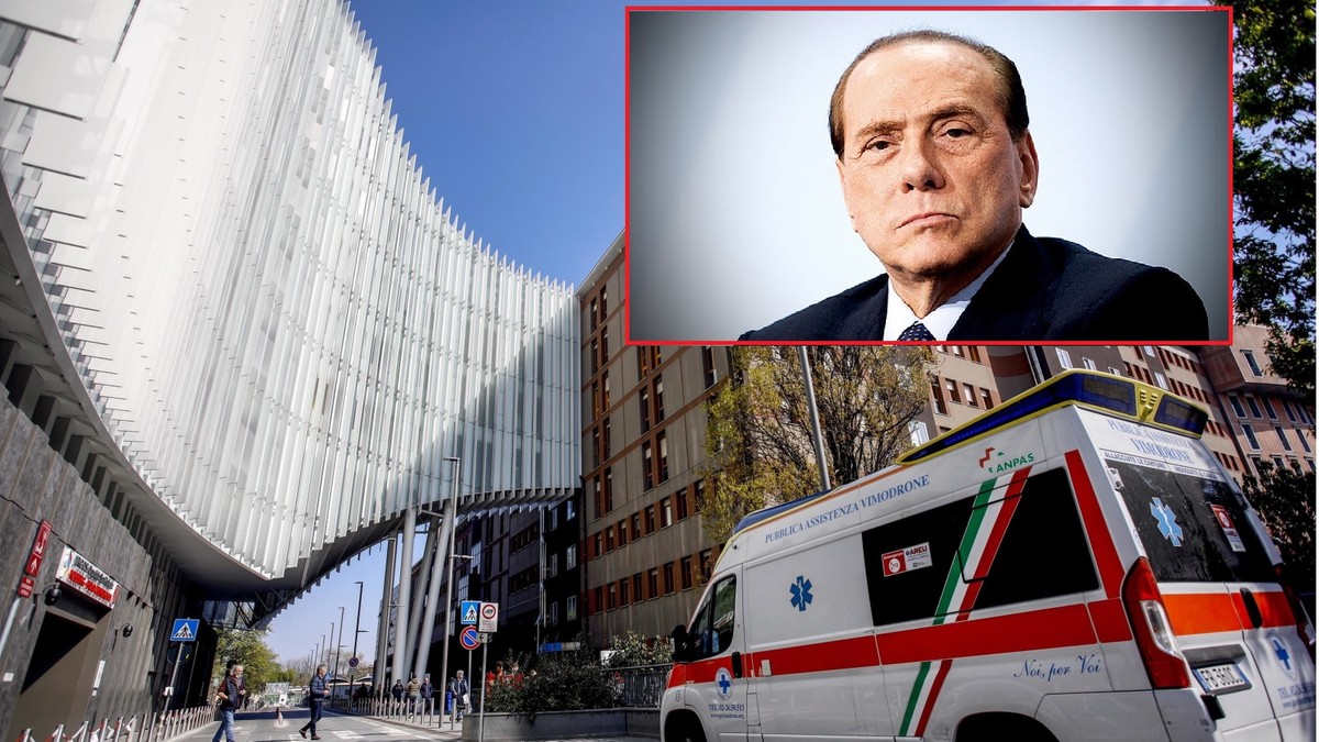 Silvio Berlusconi w szpitalu. Media: Lekarze zdiagnozowali białaczkę 